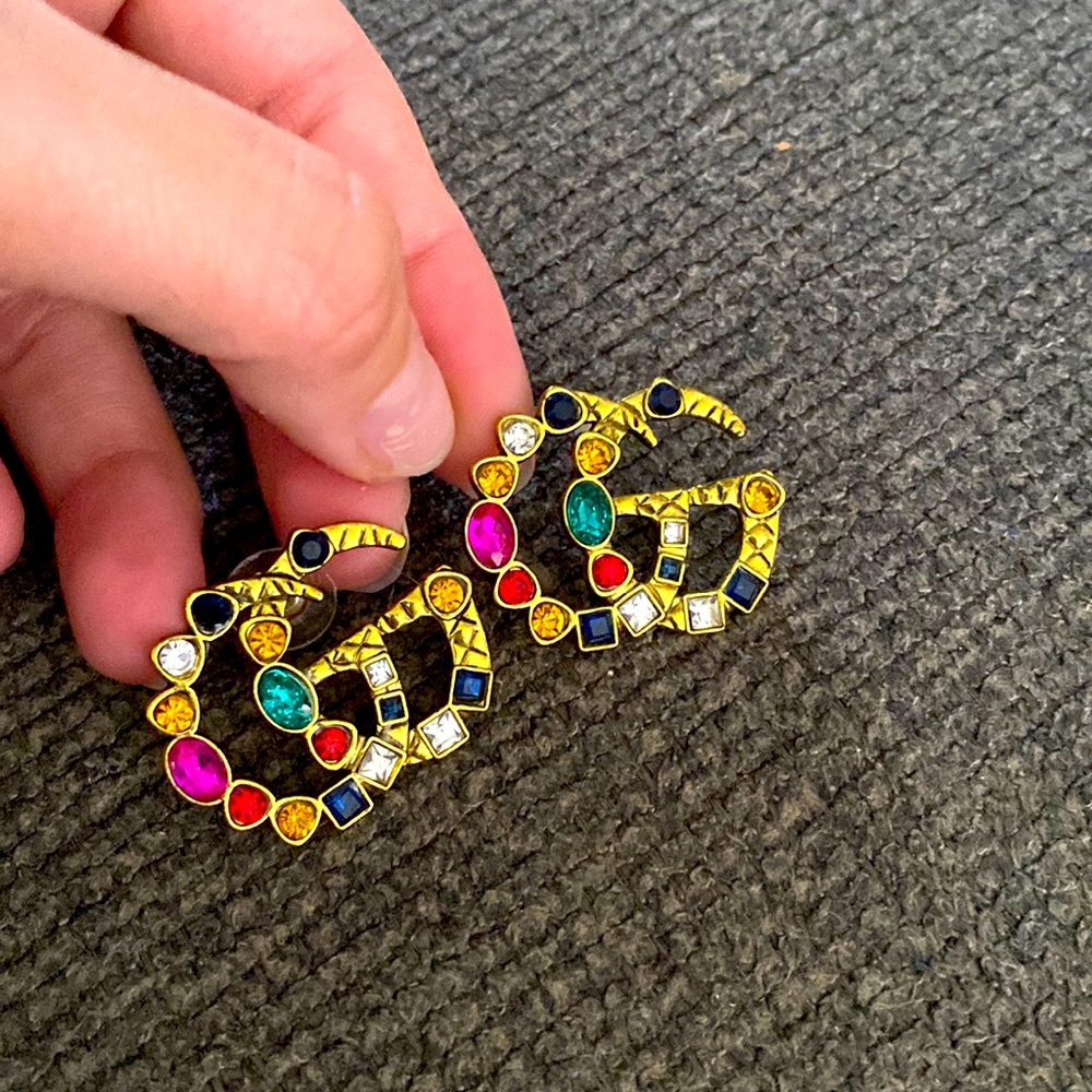GG Gucci earrings💜💛💕💙💚